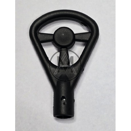 TESTA IN PLASTICA NERA COMPATIBILE BLOCK SHAFT