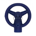 TESTA IN PLASTICA BLU COMPATIBILE BLOCK SHAFT