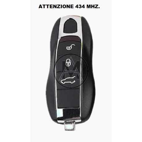 Porsche con radiocomando SLOT 3 TASTI HITAG PRO 434mhz.