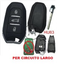 Guscio Keyless go 3 tasti baule circuito largo