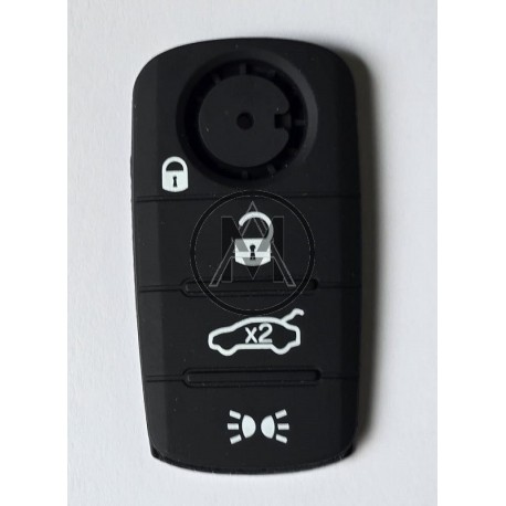 FIAT gommino tasti per flip 500x Tipo  4 tasti nero