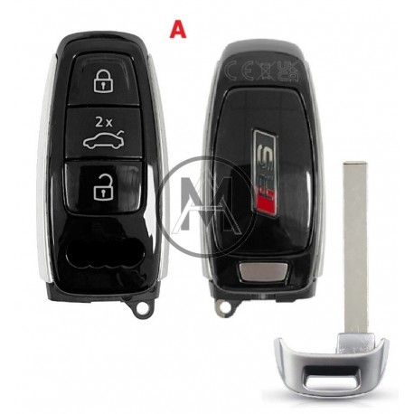 audi RS keyless 3 tasti new (2019)