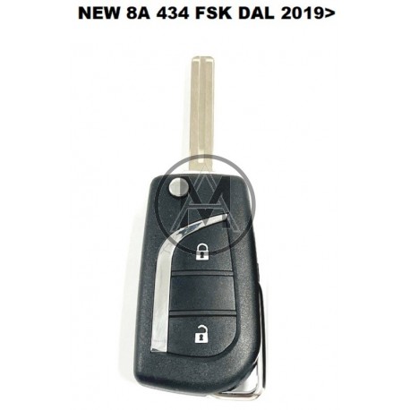 TOYOTA 2 TASTI 8A 434 FSK per  Aygo, Avensis, Yaris dal 2019 in poi