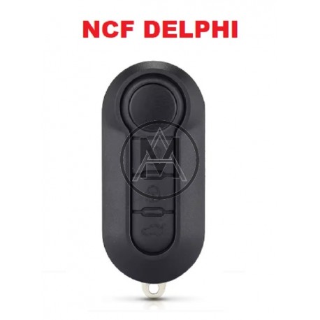 CHIAVE CON RADIOCOMANDO CON MEMORIA NCF PER  DELPHI  