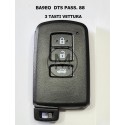 TOYOTA 3 TASTI BA9EQ KEYLESSGO DST AES CHIP 8A  434 MHZ