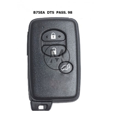 TOYOTA 3 TASTI KEYLESSGO 89904-05040 B75EA 80 BIT 433 FSK
