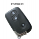 LEXUS KEYLESS GO 0140 DTS ID71 40 BIT PASS: 94  433 ASK