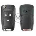 Guscio  CHIAVE Chevrolet 3 tasti, con lama Profilo HU100