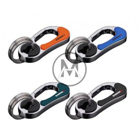 PORTACHIAVI MOSCHETTONE IN ACCIAIO INOX