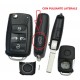 VOLKSWAGEN 4 TASTI CON PORTE SCORREVOLI
