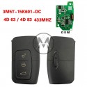 FORD  KEYLESS GO  3 TASTI 4D63 OEM 3M5T-15K601-DC