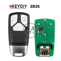 KEYDIY ZB26 3  TASTI KEYLESS GO (non MBL)