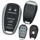 Alfa Romeo guscio keyless 3 BUTTON con solco