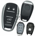 Alfa Romeo guscio keyless 3 BUTTON con solco