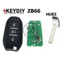 KEYDIY ZB66 KEYLESS GO CON GUSCIO FARI