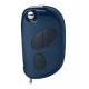 guscio chiave Maserati 3 tasti flip blu lama sip22
