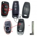 modifica in new look per Audi a baionetta a 3 tasti keyless go hu162