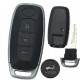 Nissan new keyless 3 tasti suv