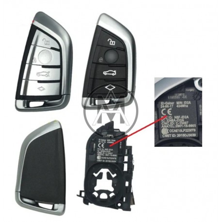 GUSCIO CHIAVE BMW 4 TASTI  SERIE G 