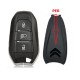 Guscio Keyless go 3 tasti fari per NCF circuito stretto