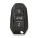 Guscio Keyless go 3 tasti BAULE per NCF circuito stretto