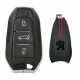 Guscio Keyless go 3 tasti BAULE per NCF circuito stretto