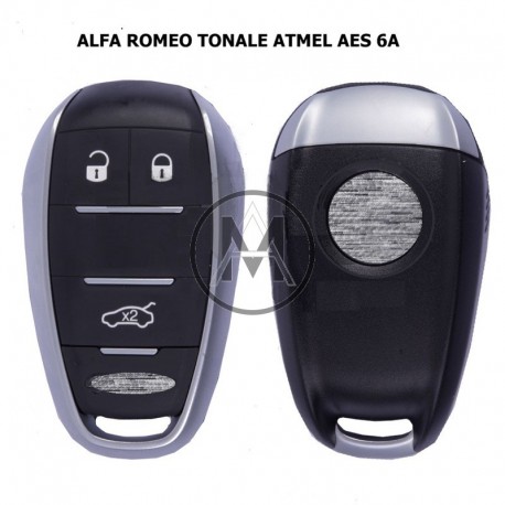 CHIAVE ALFA ROMEO TONALE KEYLESS GO RADIOCOMANDO 3 TASTI ATMEL AES 6A 