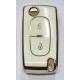 COVER  PROTETTIVO ptu PER CHIAVE 2 TASTI CITROEN PEUGEOT