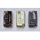 COVER  PROTETTIVO ptu PER CHIAVE 2 TASTI CITROEN PEUGEOT