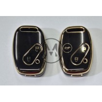 COVER  PROTETTIVO NERO E ORO PER CHIAVE HONDA 2 TASTI E 3 TASTI