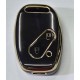 COVER  PROTETTIVO NERO E ORO PER CHIAVE HONDA 2 TASTI E 3 TASTI