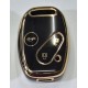 COVER  PROTETTIVO NERO E ORO PER CHIAVE HONDA 2 TASTI E 3 TASTI