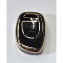 COVER  PROTETTIVO NERO E ORO RENAULT 1 TASTO
