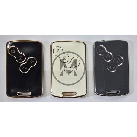 COVER  PROTETTIVO IN PTU KEYLESS CARD RENAULT 4 TASTI