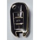 COVER  PROTETTIVO NERO E ORO PER CHIAVE CITROEN FIAT PEUGEOT OPEL
