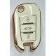 COVER  PROTETTIVO NERO E ORO PER CHIAVE CITROEN FIAT PEUGEOT OPEL