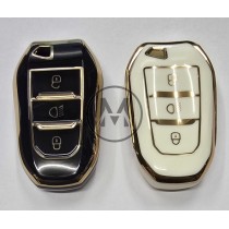 COVER  PROTETTIVO IN PTU KEYLESS ALFA CITROEN FIAT LANCIA PEUGEOT OPELTASTO  FARI