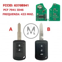MITSUBISHI 2 - 3 TASTI  J166E 7941 ID46 433MHZ 6370B941