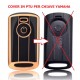 COVER  PROTETTIVO GRIGIO/BLU E ORO KEYLESS HONDA MOTO