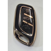 COVER  PROTETTIVO NERO E ORO KEYLESS MG 3 TASTI