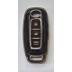 COVER  PROTETTIVO NERO E ORO NEW KEYLESS NISSAN 3 TASTI