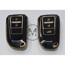 COVER  PROTETTIVO IN PTU KEYLESS  TOYOTA CITROEN PEUGEOT  2 - 3 TASTI