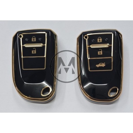 COVER  PROTETTIVO IN PTU KEYLESS  TOYOTA CITROEN PEUGEOT  2 - 3 TASTI