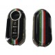 COVER  PROTETTIVO UN PTU  PER CHIAVE FIAT BAIONETTA PERSONALIZZATO CON BANDIERA ITALIANA