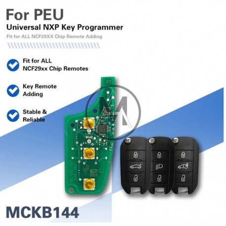 MCKB144 ADATTATORE PER NXP KILLER PER COPIA RADIOCOMANDO CITROEN PEUGEOT Stellantis