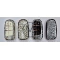 COVER  PROTETTIVO in PTU KEYLESS FIAT -JEEP - CHRYSLER 3 TASTI PERSONALIZZATO FANTASY