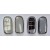COVER  PROTETTIVO in PTU KEYLESS FIAT -JEEP - CHRYSLER 3 TASTI PERSONALIZZATO A SCACCHI