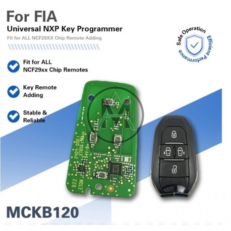 MCKB120 NXP KILLER Adattatore per copia keyless Stellantis 4 tasti
