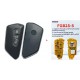 KEYDIY FGB25 ESTETICA VOLKSWAGEN KEYLESS GO 3 TASTI