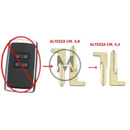 DACIA REN. LAMA VAC102 PER CARD KEYLESS